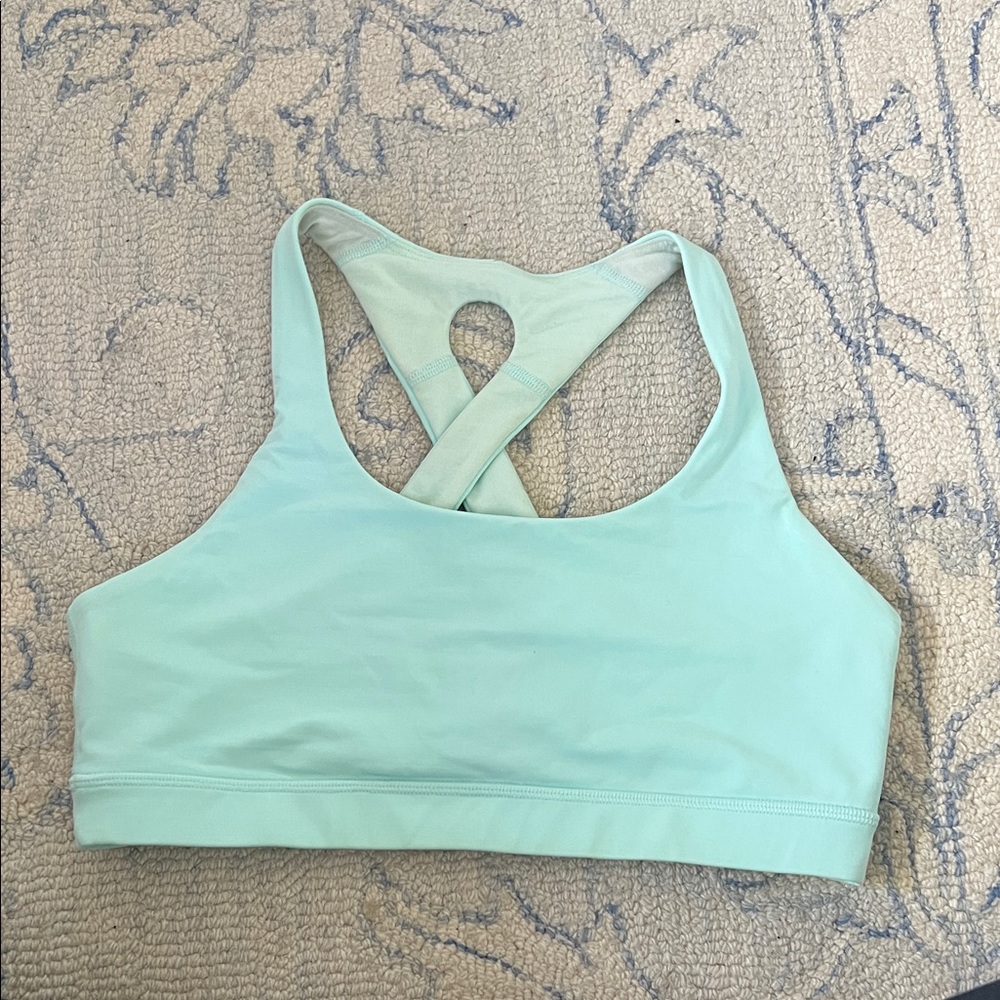 lululemon athletica Mint Cross-Back Sports Bra